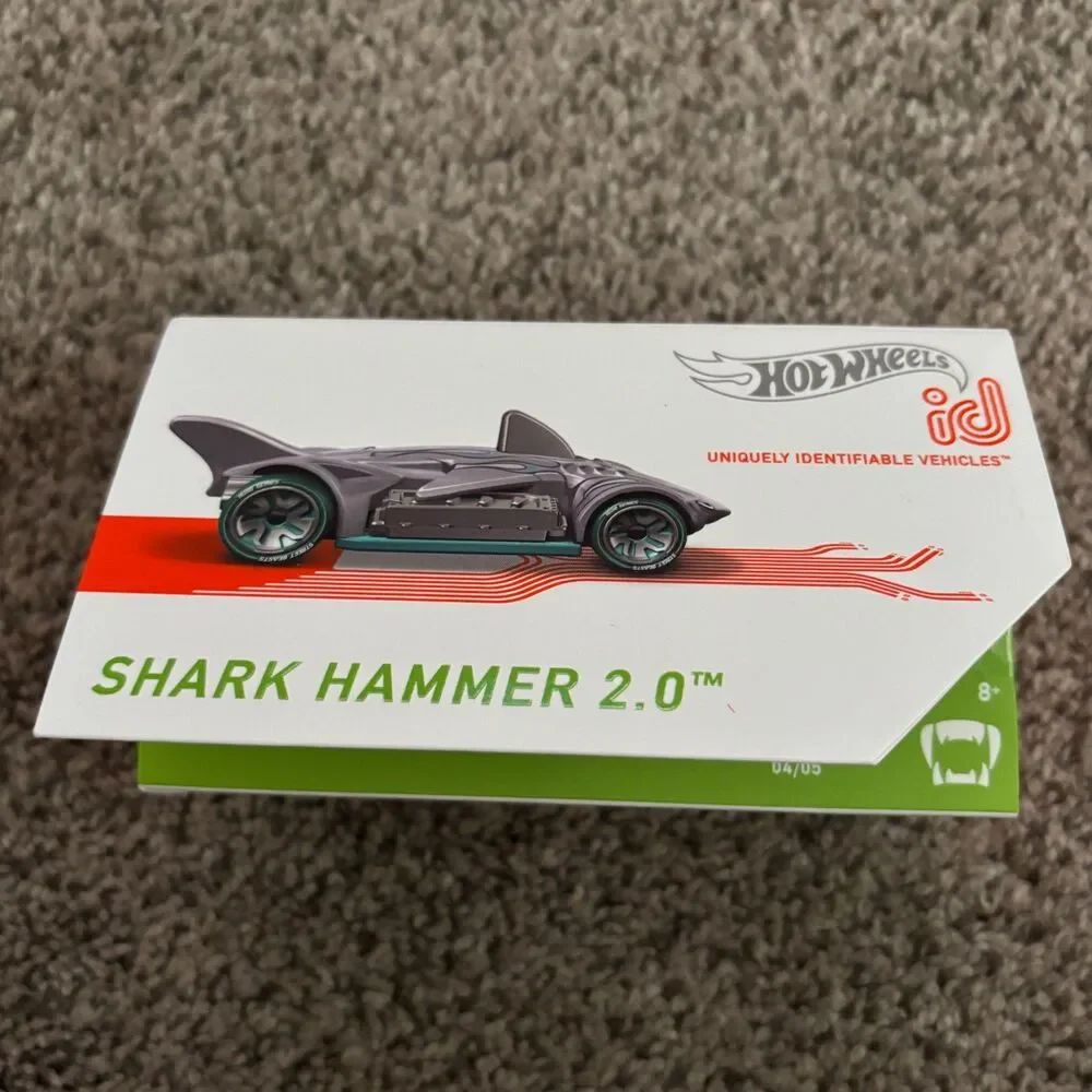 Hot Wheels id Shark Hammer 2.0 Street Beasts Series 1 #04/05 Diecast Car NIB